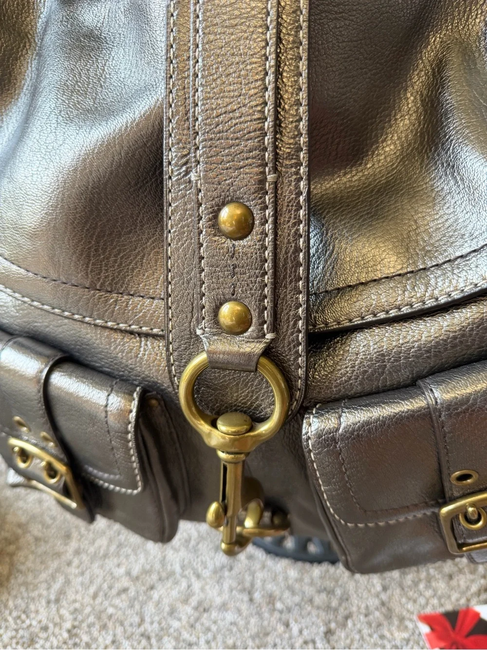 Coach stylish metallic